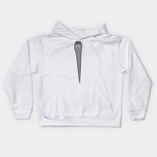 long ghost Kids Hoodie